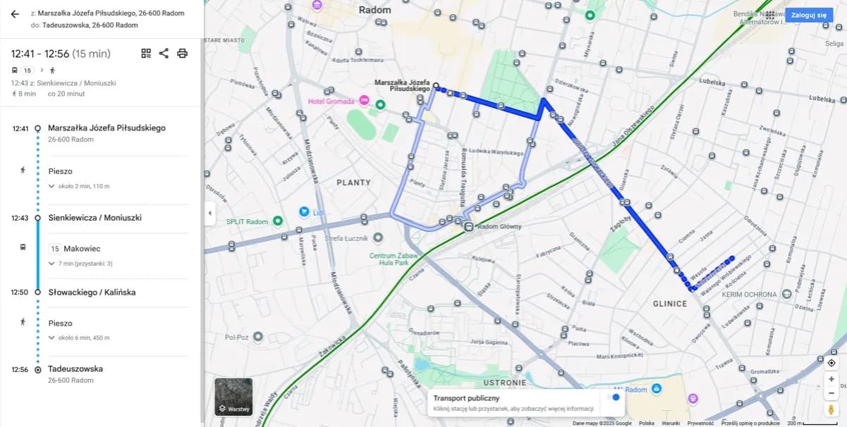 Sprawne poruszanie się po Radomiu: 3 skuteczne metody nawigacji