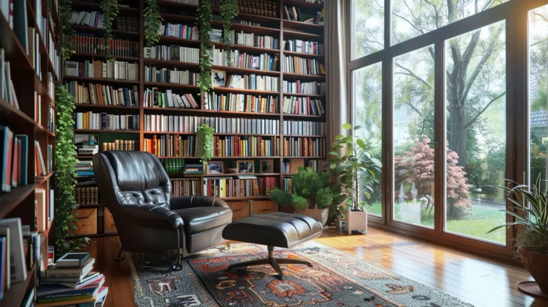 Książki w salonie: inspirujące pomysły na aranżację księgozbioru!