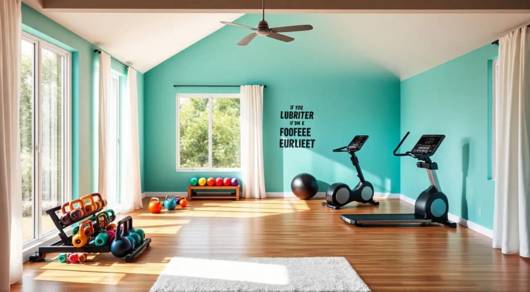 Domowa siłownia DIY: Stwórz osobistą przestrzeń do ćwiczeń ze sprzętem i zajęciami treningowymi